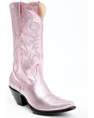 Idyllwind Women's Metallic Leather Western Boot - Snip Toe