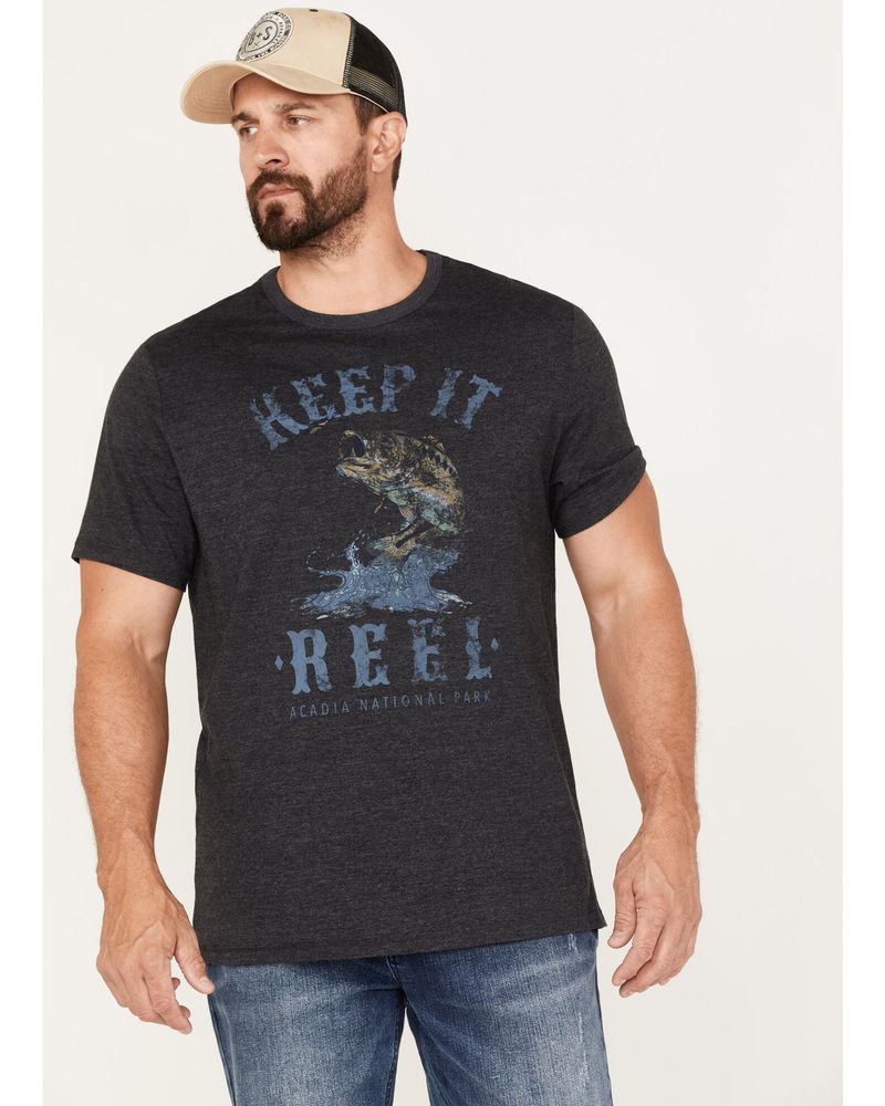 American Outdoorsman Mens Crew Neck Short Sleeve Regular Fit Graphic T-Shirt