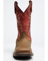 Cody James Boys' Reptile Print Western Boots - Broad Square Toe