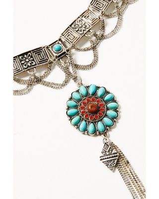 Shyanne Women's Canyon Sunset Chain Choker Necklace