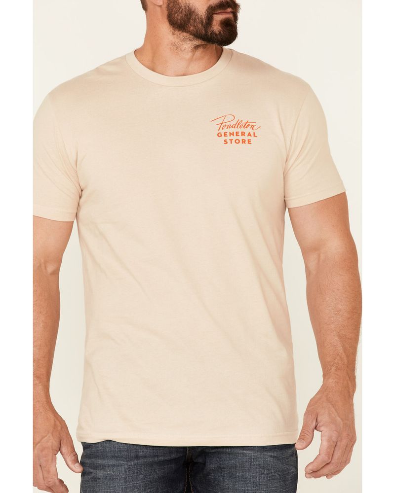 Pendleton Men's Cream General Store Heritage Graphic Short Sleeve T-Shirt