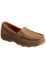 Twisted X Women's Slip-On Driving Shoes - Moc Toe