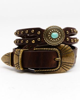 Idyllwind Women's Stay The Loop Turquoise Belt