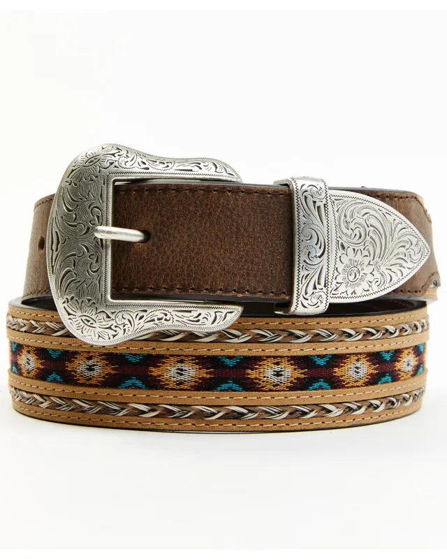 Orvis Men's Horsehair Inlay Belt