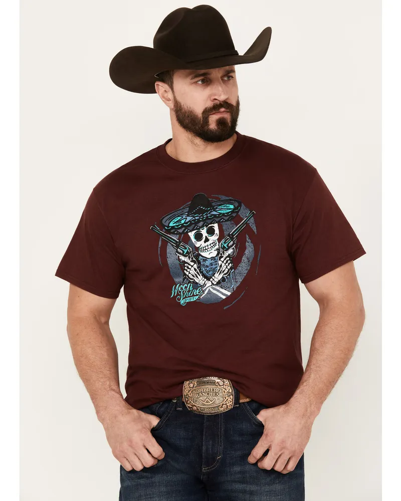 Moonshine Spirit Men's Bandito Short Sleeve Graphic T-Shirt