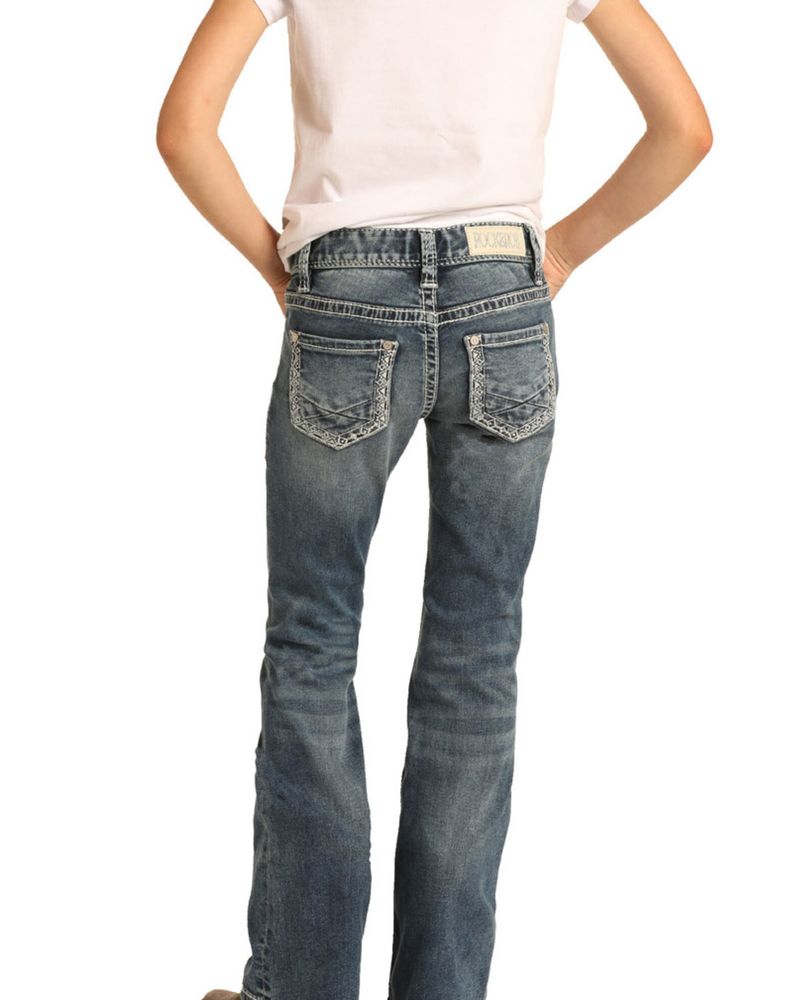 Sisney High Waist Boot Cut Jeans For Women