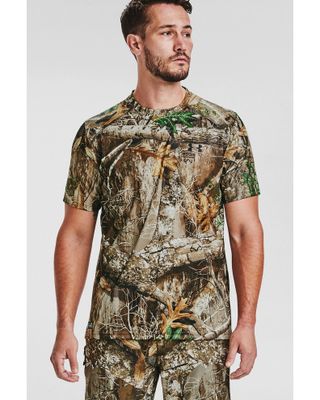Under Armour Men's Realtree Iso-Chill Brushline Short Sleeve Work Shirt