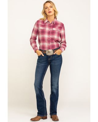 Wrangler Retro Women's Mid-Rise Boot Cut Jeans