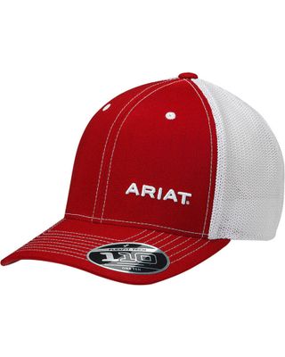 Ariat Men's Pinstripe Flexfit Ball Cap