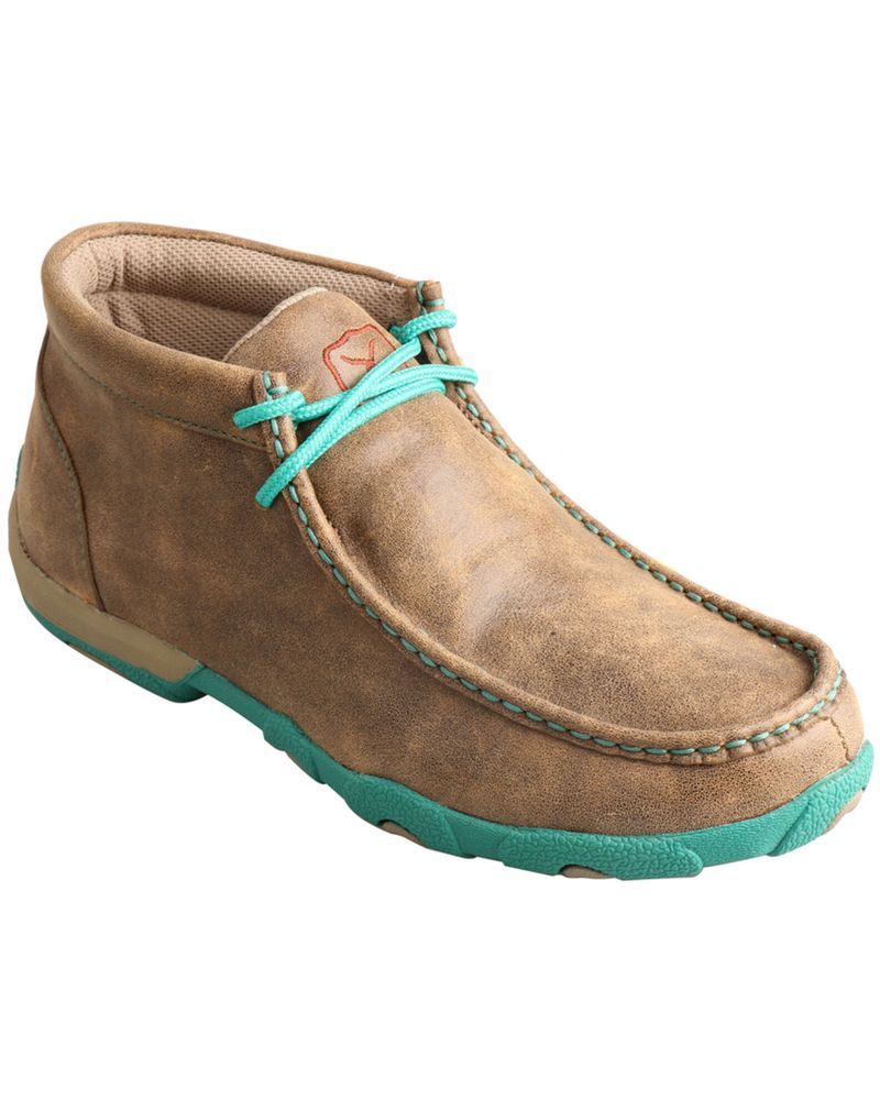 Twisted X Women's Turquoise Accented Driving Mocs