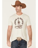Cody James Men's Liquer is Quicker Graphic Short Sleeve T-Shirt
