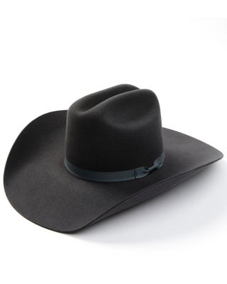 Serratelli Men's 8X Granite Fur-Felt 9 Crown Cattleman Western Hat