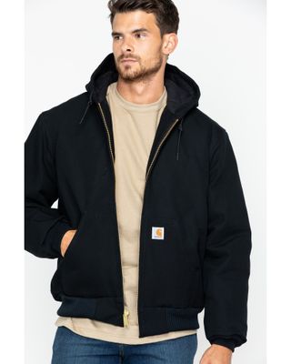 Carhartt Men's Duck Active Zip Front Work Jacket