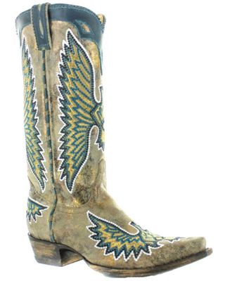 Old Gringo Women's Eagle Stitch Western Boots - Snip Toe
