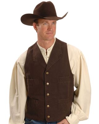 Scully Men's Range Wear Frontier Vest