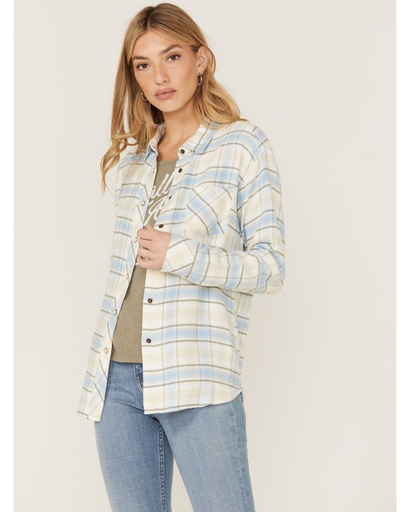 Idyllwind Women's Hickory Plaid Relaxed Flannel