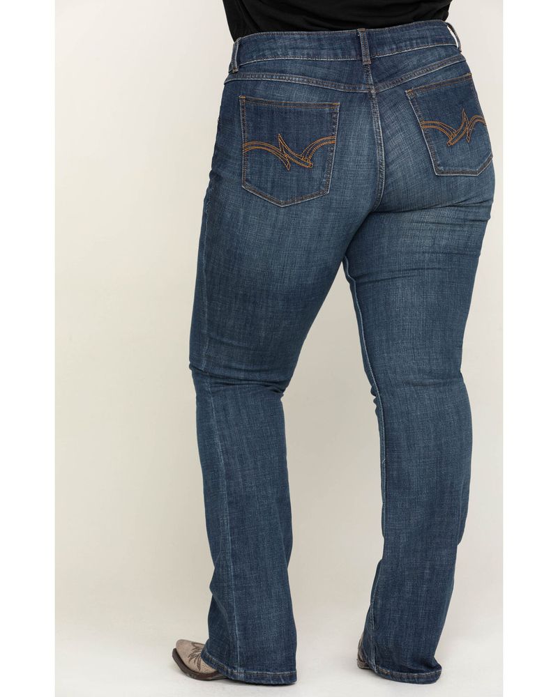Wrangler Women's Mid Rise Bootcut Jeans - Plus | Alexandria Mall