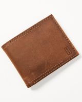 Brothers & Sons Men's Leather Bifold Wallet