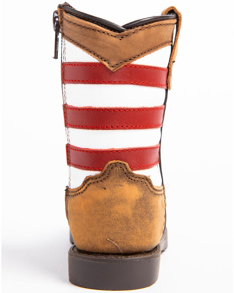 cody james ripped flag boots
