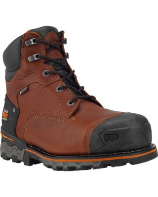 Timberland PRO Men's Boondock 6" Waterproof Insulated Work Boots - Composite Toe