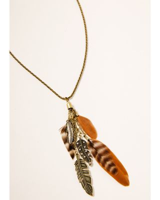 Shyanne Women's Winslow Feather Necklace Set