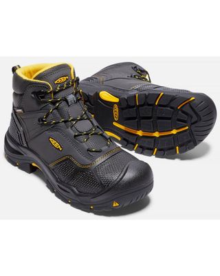 Keen Men's Logandale 6" Waterproof Work Boots - Steel Toe