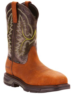 Ariat Men's Workhog XT H20 Western Boots - Broad Square Toe