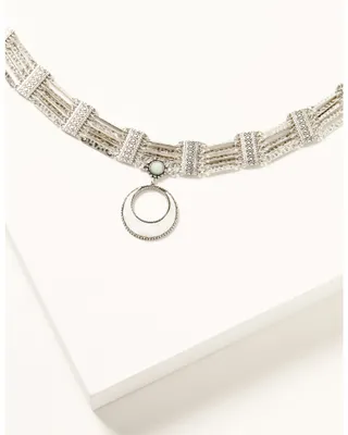 Shyanne Women's Luna Bella Crescent Choker Necklace