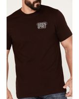 Moonshine Spirit Men's Spades Short Sleeve Graphic T-Shirt