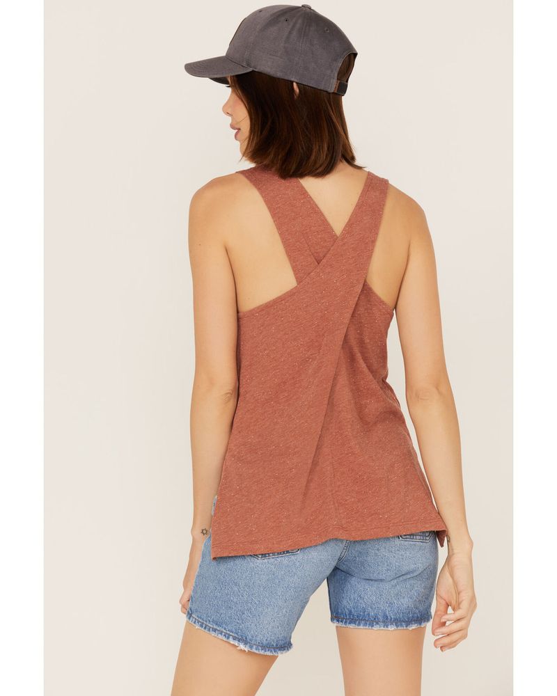 Cleo + Wolf Women's Crossover Back Tank Top