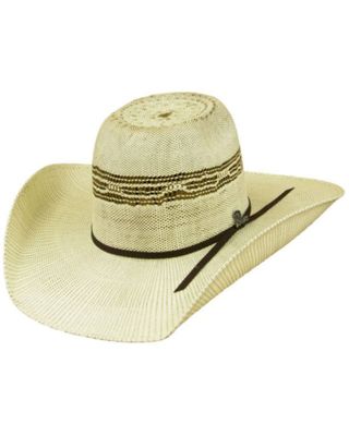 Ariat Men's Multi Tonal Straw Flat Western Hat