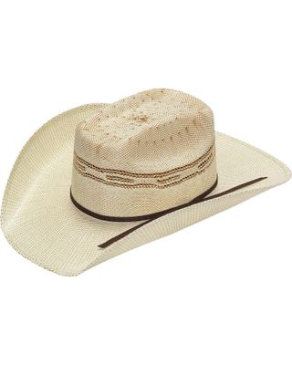 Twister Kids' Tan Bangora Straw Cowboy Hat