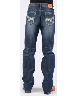 Stetson Men's 1520 Standard Fit Straight Jeans