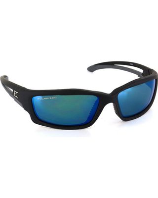 Edge Eyewear Men's Kazbek Polarized Aqua Precision Safety Sunglasses