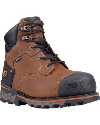 Timberland PRO Men's Boondock 6" Waterproof Work Boots - Soft Toe