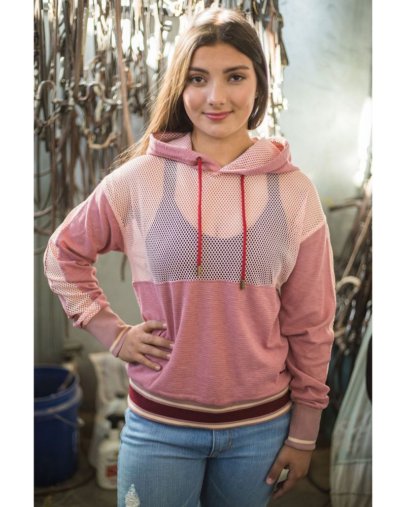  Womens Sweat Shirt : Colorful Striped Patchwork