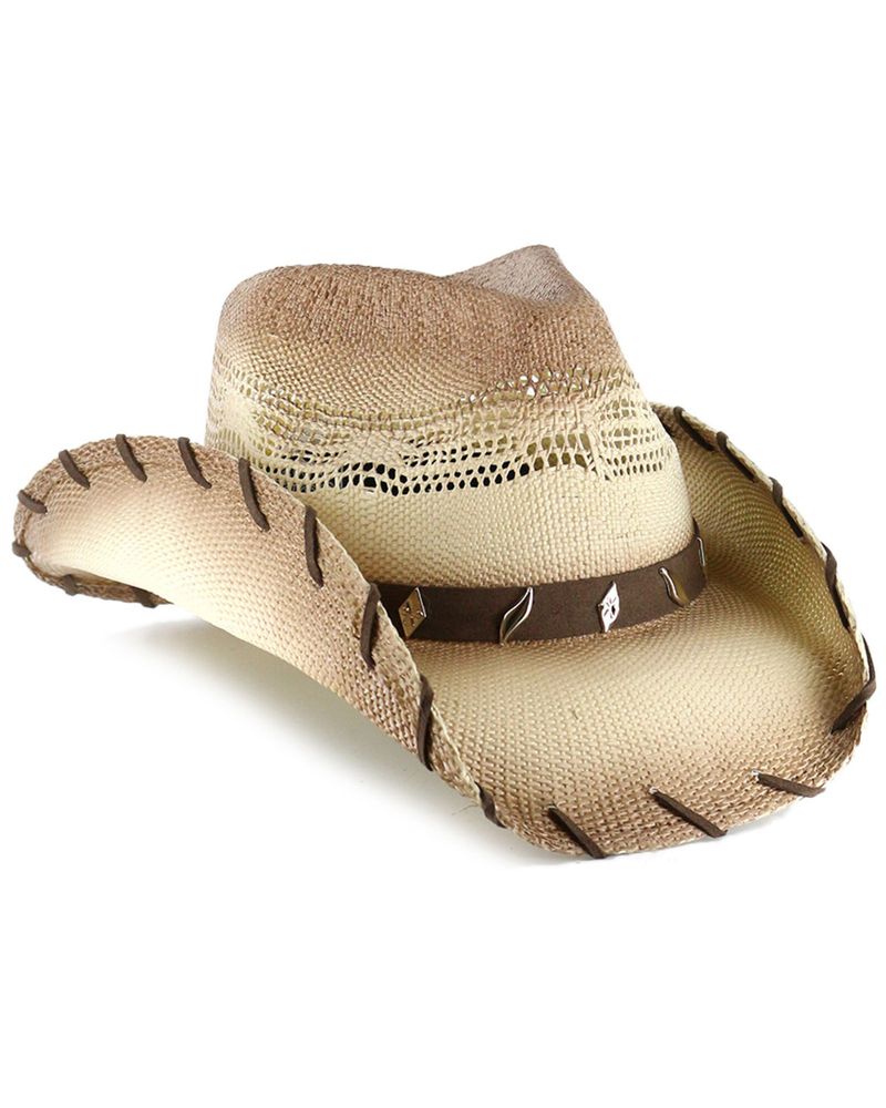 Cody James® Saddle Straw Cowboy Hat