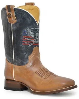 Roper Men's Sidewinder Concealed Carry System Cowboy Boots - Broad