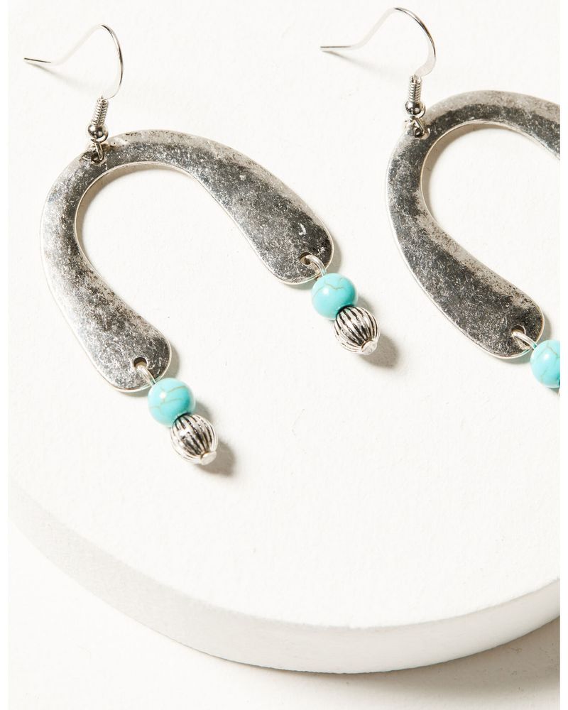 Shyanne Women's Arches Bead Drop Earrings