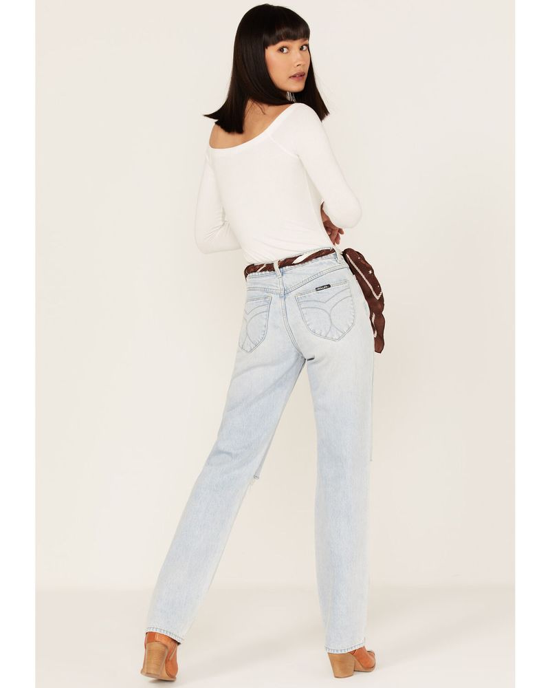 High Rise Classic Straight Jeans