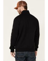 Hawx Men's Black Primo 1/4 Zip Work Fleece Pullover