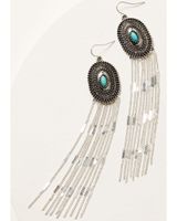 Cowgirl Confetti Women's Concho Chain Drop Earrings