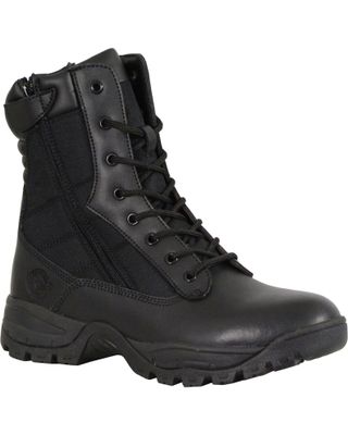 Milwaukee Leather Men's 9" Tactical Boots - Round Toe