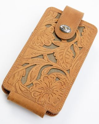 Cody James Men's Cell Phone Leather Wallet