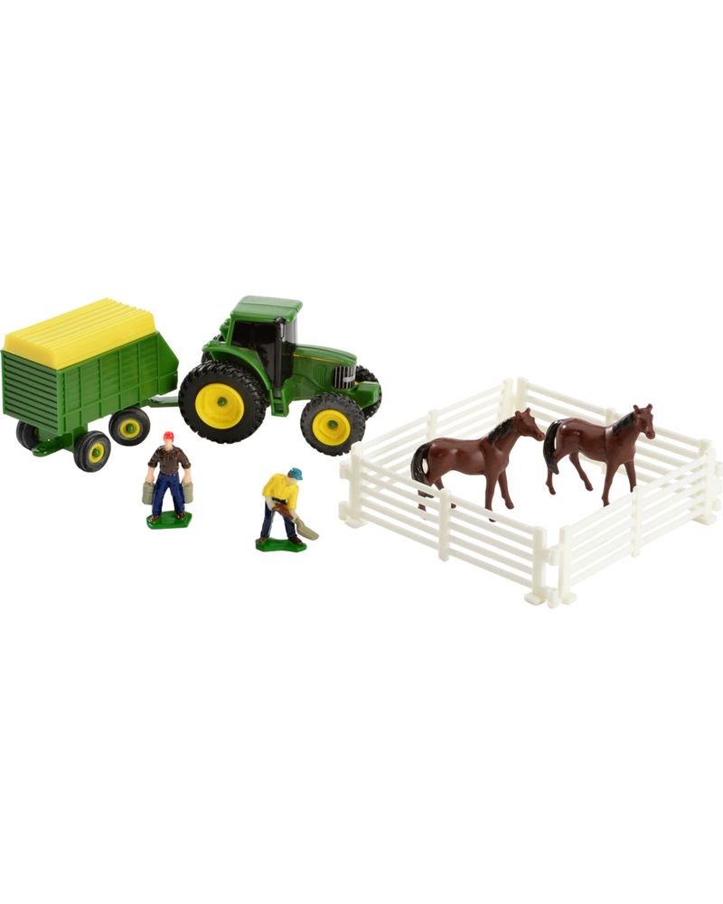 John Deere 10 Piece Farm Toy Set