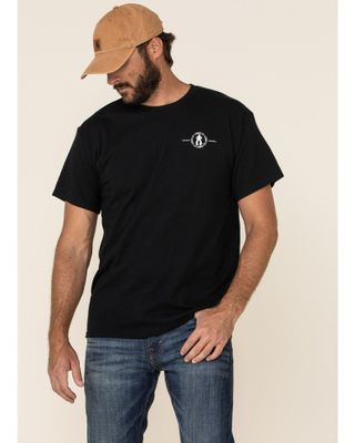 Cowboy Up Men's Country Rock Short Sleeve Graphic Tee