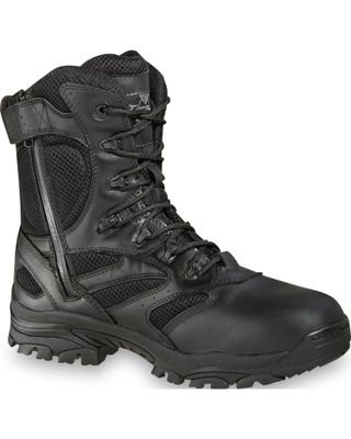 Thorogood Men's Deuce 8" Waterproof Side Zip Work Boots