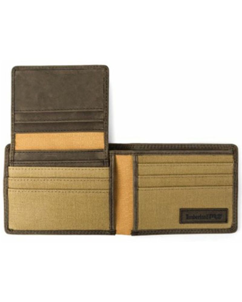 Timberland Pro Men's Leather RFID Flip Pocket Wallet