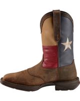Rebel by Durango Men's Steel Toe Texas Flag Western Boots