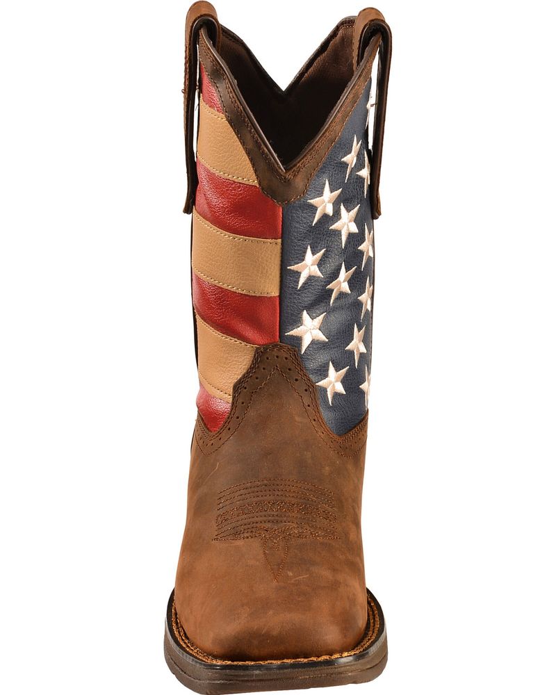 Durango Men's Patriotic Square Toe Western Boots